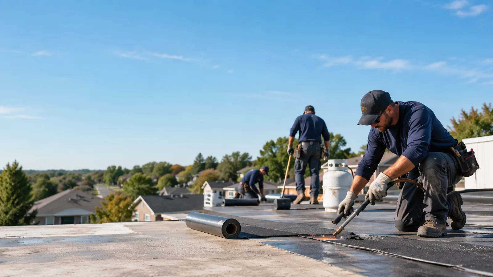 Flat Roof Leak Repair providers in Winigan, MO